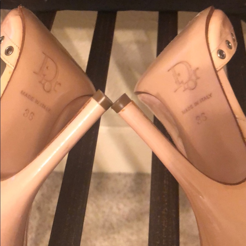 Dior patent pink heels 36 - Picture 5 of 8